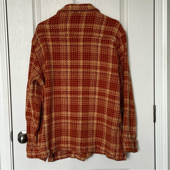 Urban Outfitters UO Men’s Check Filled Twill Work Overshirt Size XL - Picture 6 of 12